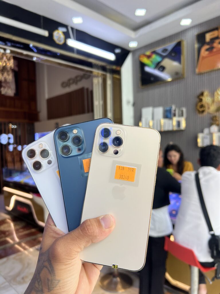 iPhone 12 Pro Max 128G 1ទឹក