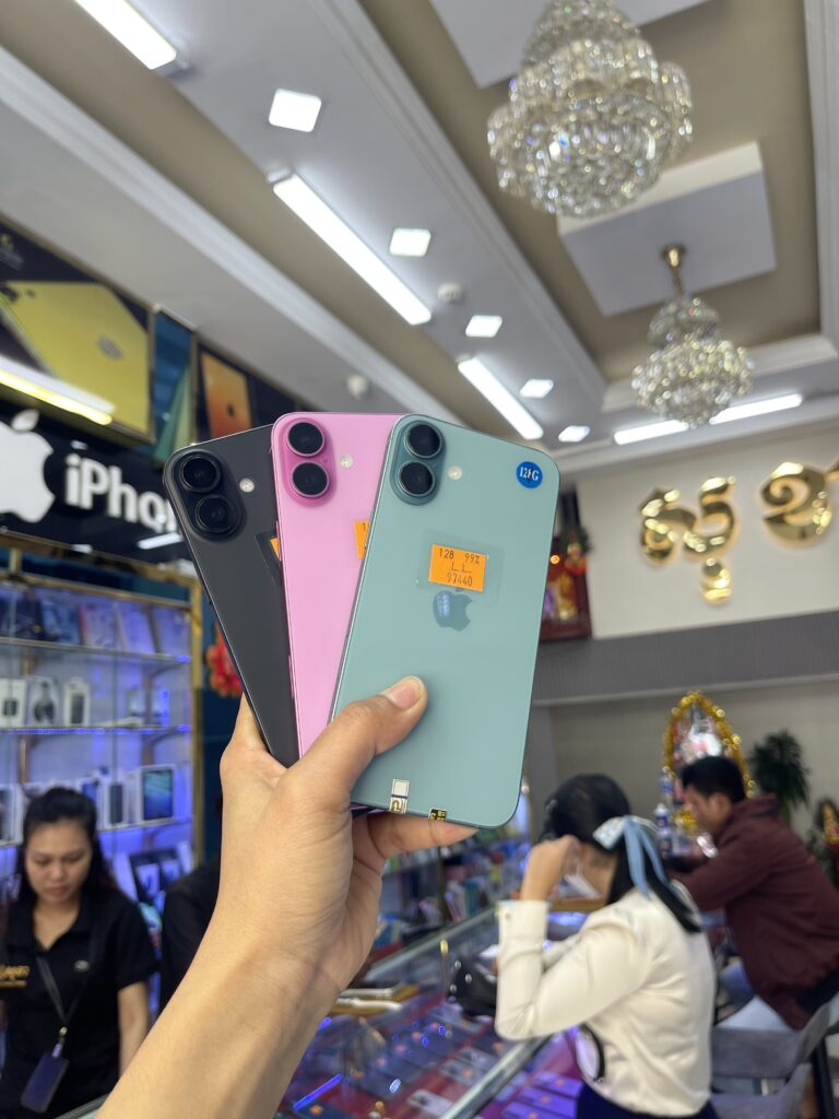 iPhone 16 Plus 128G LL 1ទឹក